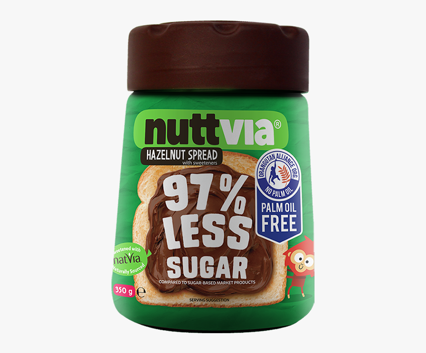 Nuttvia Hazelnut Spread - Nutiva Hazelnut Spread Coles, HD Png Download, Free Download