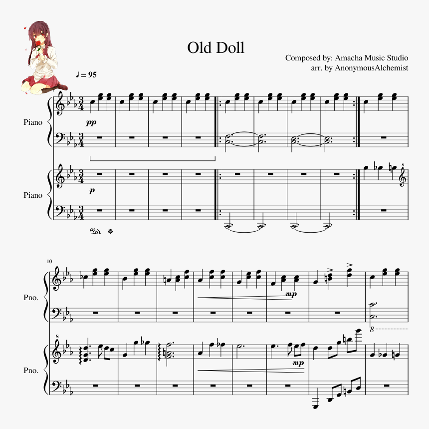 Partition Piano La Belle Et La Bete Prologue, HD Png Download, Free Download