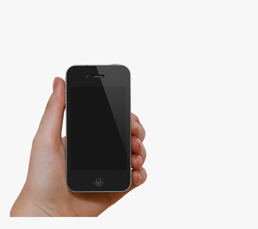 Iphone 5 In Hand Png - Smart Wireless Temperature Data Logger, Transparent Png, Free Download