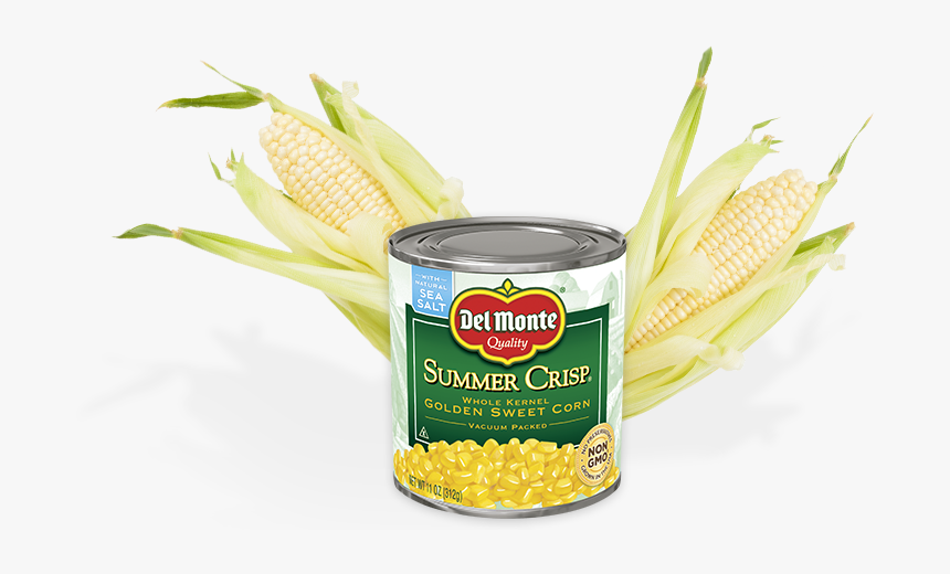 Summer Crisp® Whole Kernel Corn - Del Monte Summer Crisp Kernel Corn No Salt Added, HD Png Download, Free Download