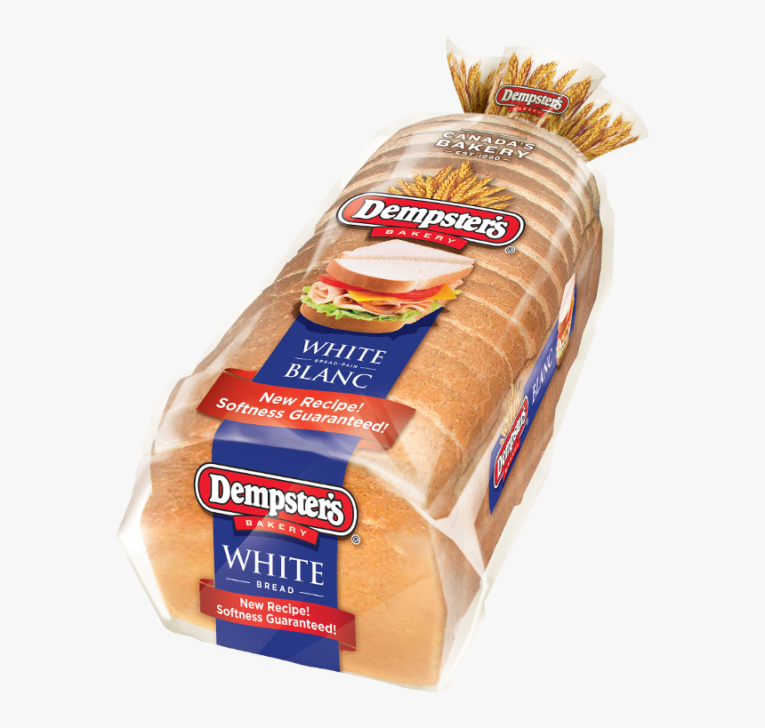 Dempster’s® White Bread 400 G - Dempster's Whole Grain Bread, HD Png Download, Free Download