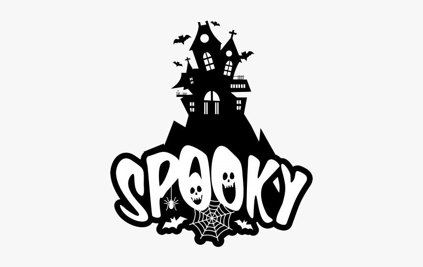Spooky Png Transparent - Spooky Typography, Png Download, Free Download