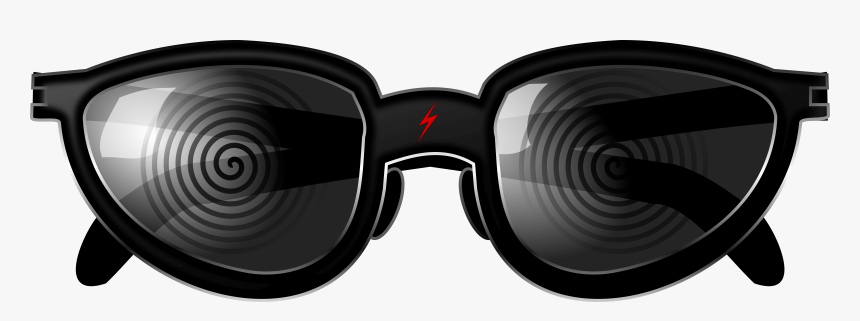 X-ray Spex Specs Glasses Clip Arts - Black Spec Png, Transparent Png, Free Download