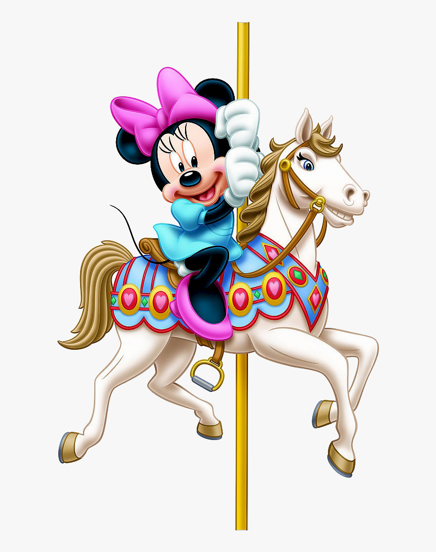 Minnie Mouse On A Horse, HD Png Download, Free Download