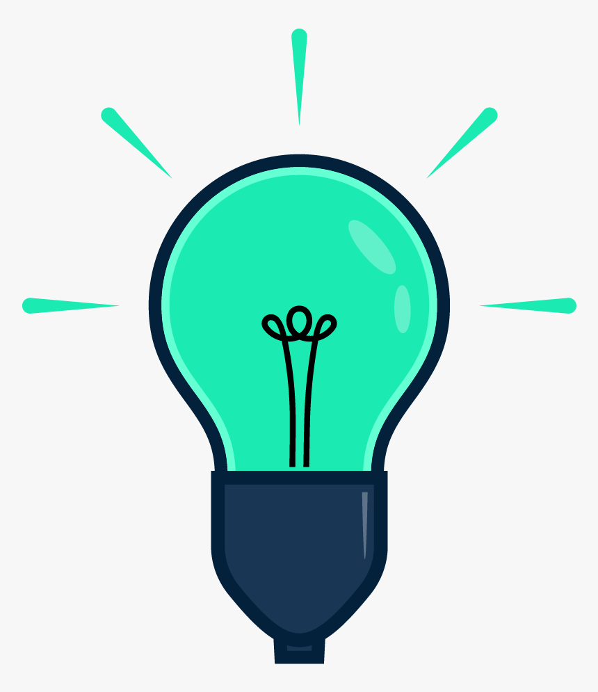 Lightbulb Clipart Research Paper, HD Png Download, Free Download