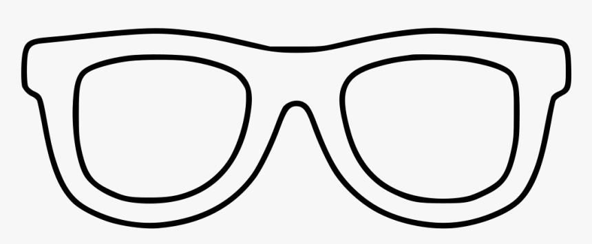 Glasses - Line Art, HD Png Download, Free Download