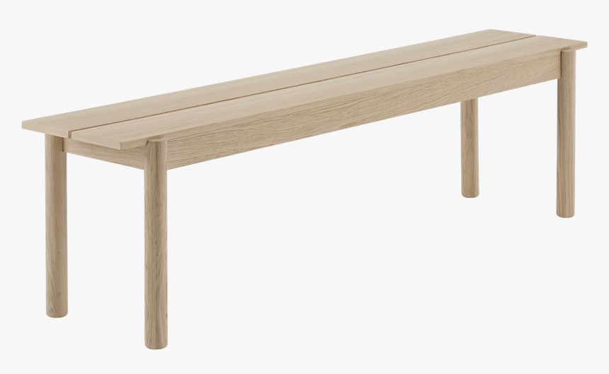 Linear Wood Bench Master Linear Wood Bench 1553600996 - Muuto Linear Wood Bench, HD Png Download, Free Download