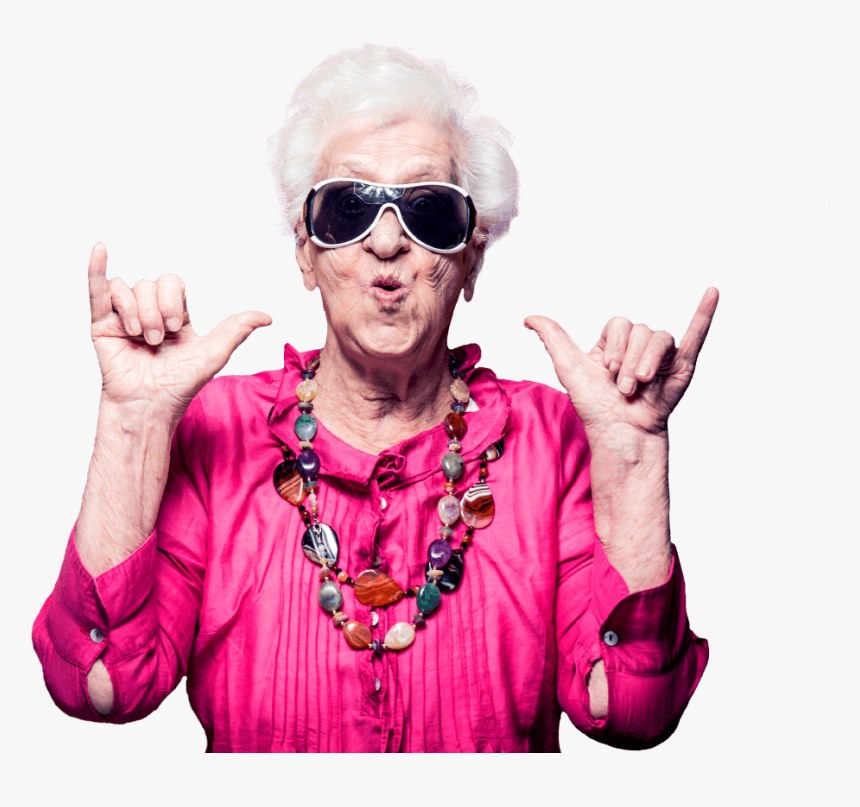 Cool Grandma Fun, HD Png Download, Free Download