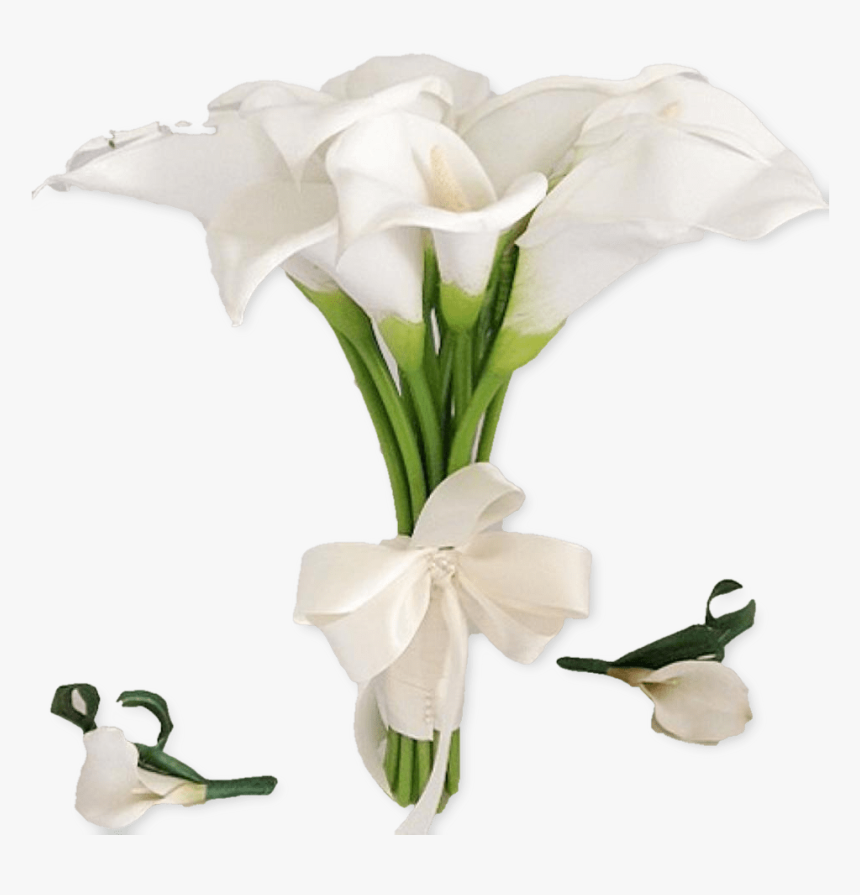 Lily Png Picture - Easter Calla Lily Bouquet, Transparent Png, Free Download