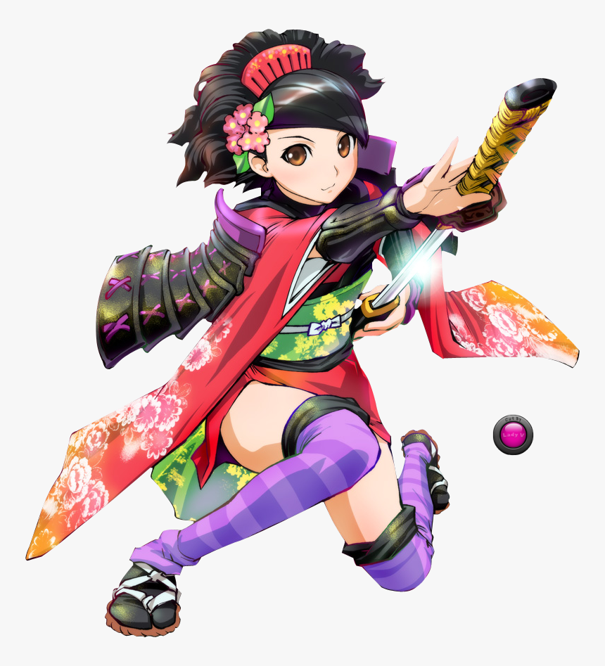 Char-sumiya - Samurai Anime Girl Render, HD Png Download, Free Download