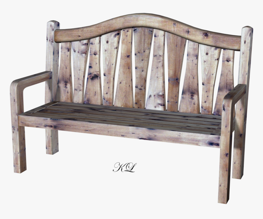 Wood Bench On Transparent Background, HD Png Download, Free Download