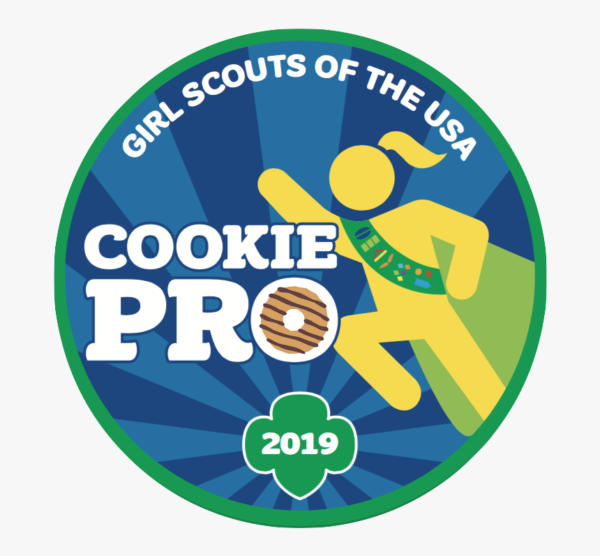 2019 Girl Scout Cookie Patch, HD Png Download, Free Download
