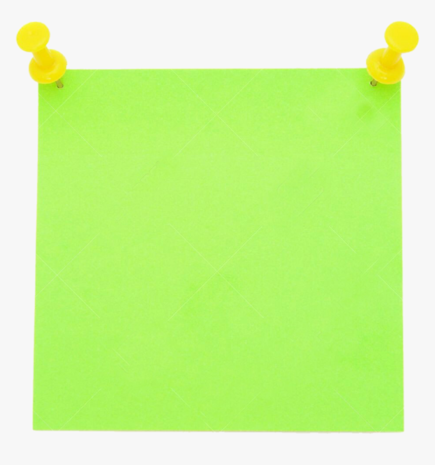 Post Postit Post It Green Paper Office Business - Construction Paper, HD Png Download, Free Download