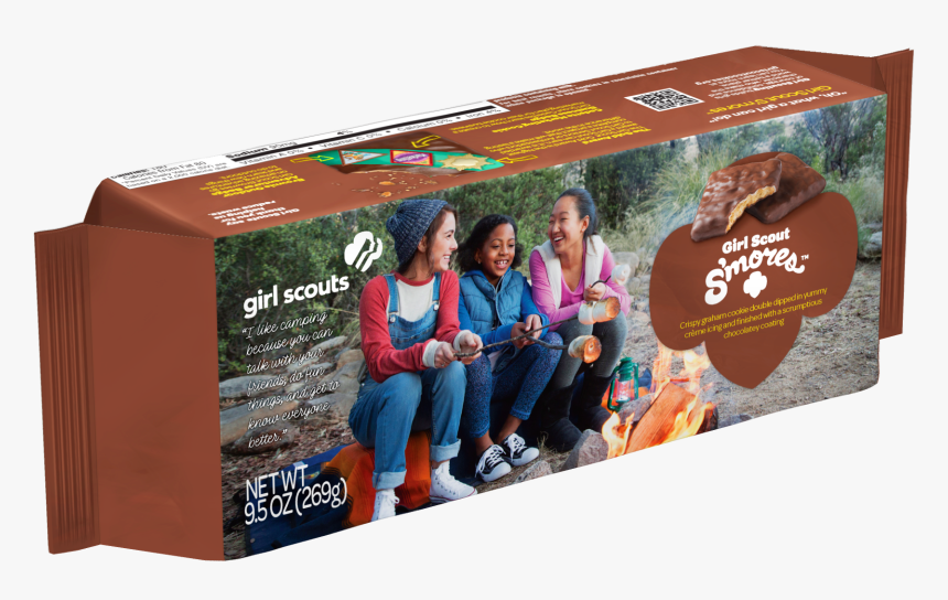 Smores - Smores Girl Scout Cookie Box, HD Png Download, Free Download