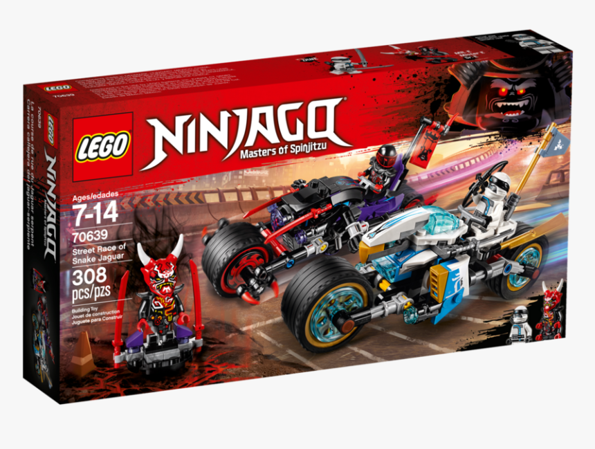 Lego Ninjago Street Race Of Snake Jaguar, HD Png Download, Free Download