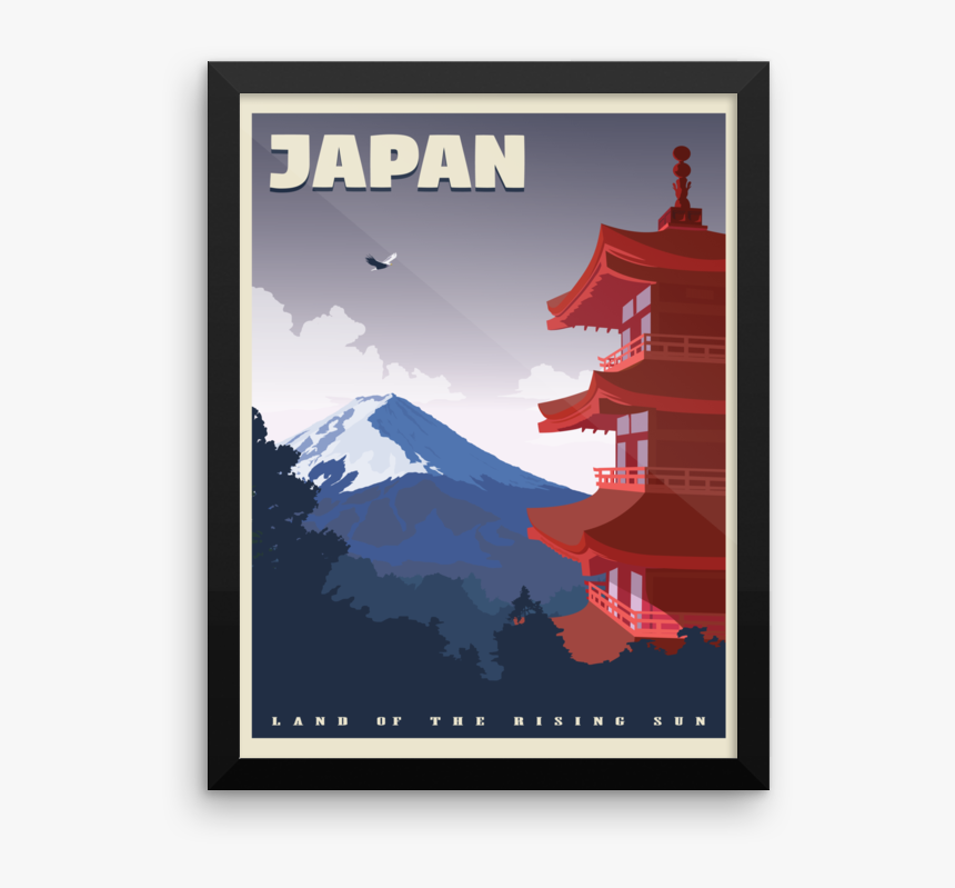 Japan Travel Poster, HD Png Download, Free Download