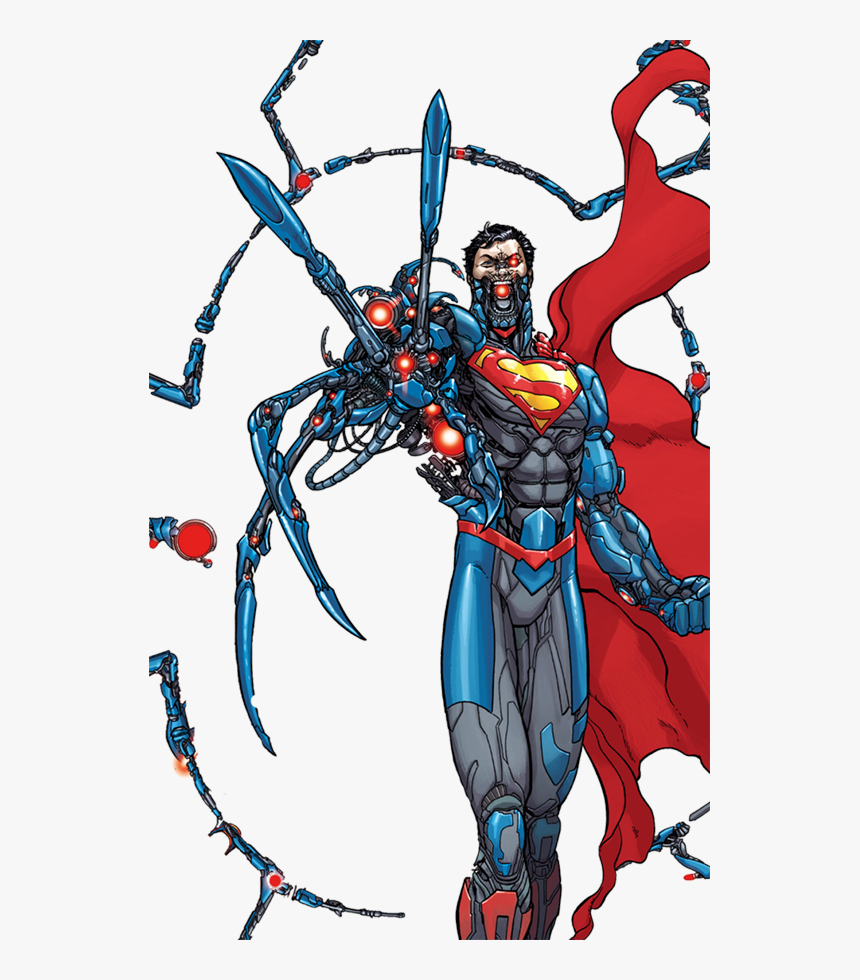 New 52 Cyborg Superman By Mayantimegod D9bo4xd Superman - Superman Cyborg, HD Png Download, Free Download