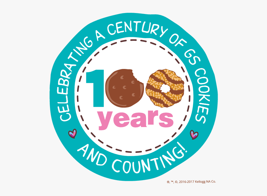Picture - 100 Years Of Girl Scout Cookies, HD Png Download, Free Download