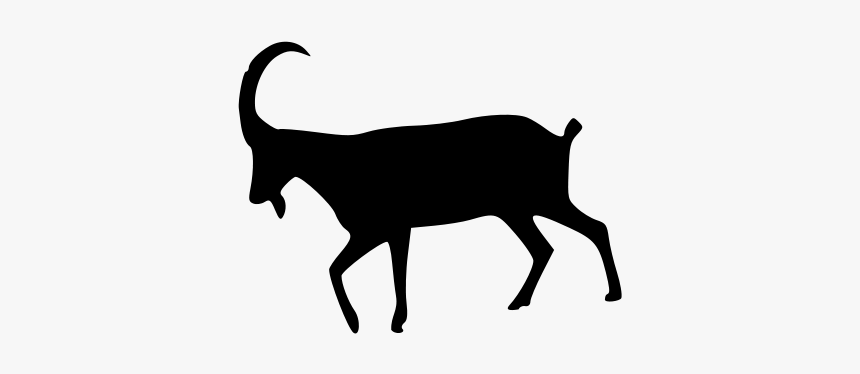 Goat Walking - Transparent Goat Clip Art, HD Png Download, Free Download