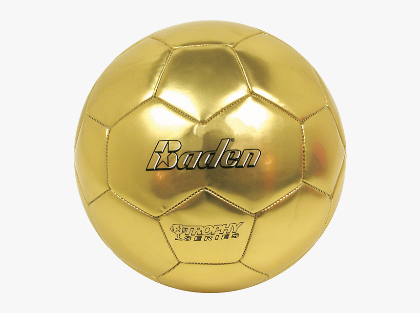 Baden Football Gold Trophy - Gold Soccer Ball Size 4, HD Png Download, Free Download