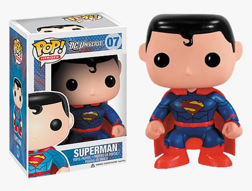 Superman New 52 Pop Vinyl Figure - Superman Funko Pop, HD Png Download -  kindpng