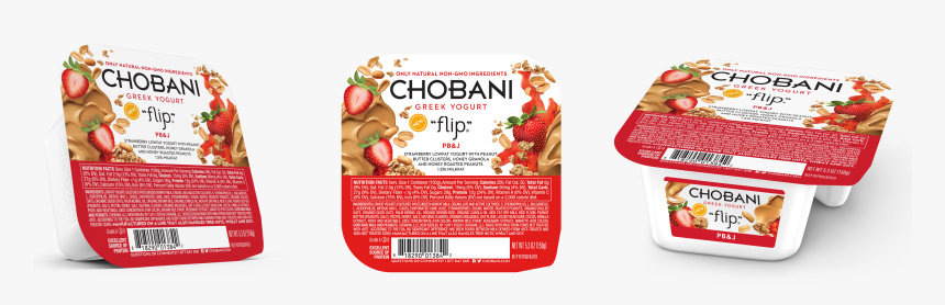 Chobani Flip Lowfat Almond Coco Loco Greek Yogurt - Strawberry, HD Png Download, Free Download