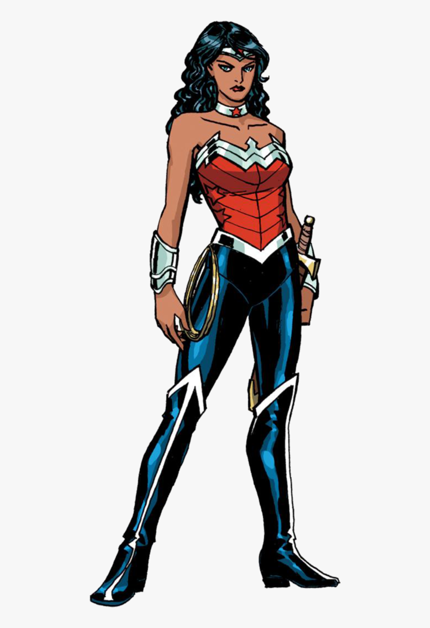 Wonder Woman New 52 Png - Wonder Woman Wearing Pants, Transparent Png, Free Download