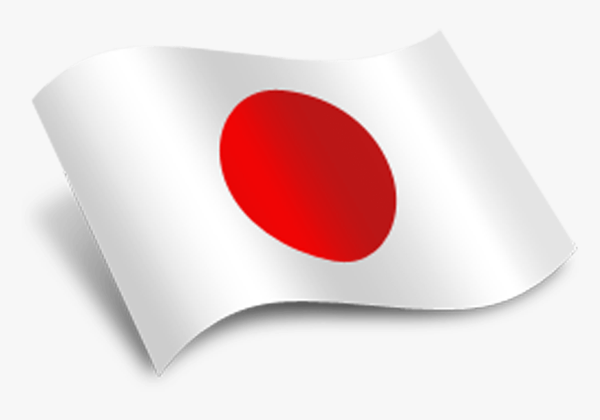Flag Of Japan Animated - Japan Flag Waving Png, Transparent Png, Free Download