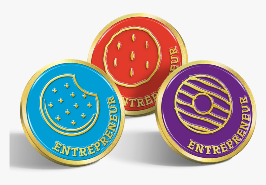 Cookie Entrepreneur Family Pin - Girl Scout Cookie Pins, HD Png Download, Free Download