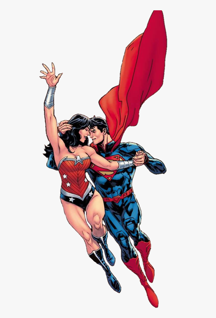 Wonder Woman Superman Png, Transparent Png, Free Download