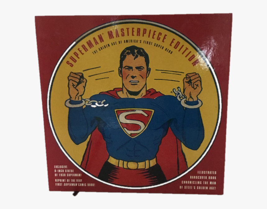 Superman Masterpiece Edition 1938 Superman Statue Reprint - Superman Masterpiece Edition, HD Png Download, Free Download