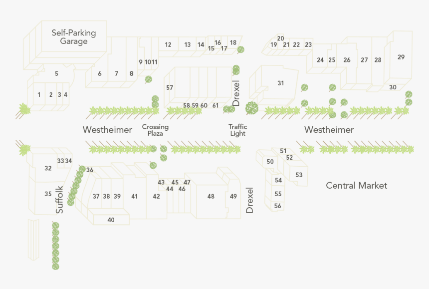 Highland Village Map Jackson Ms, HD Png Download, Free Download