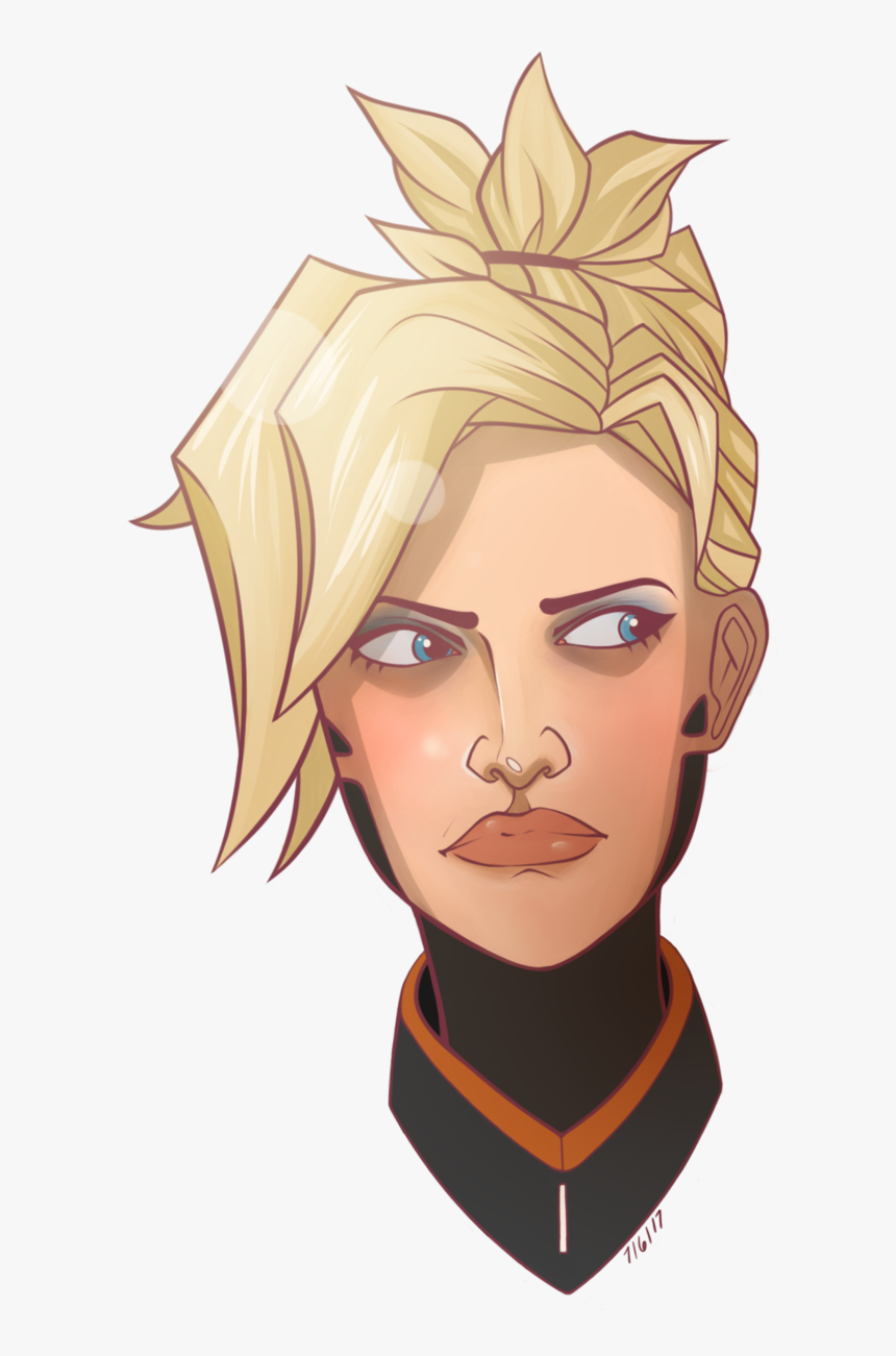 Mercy Face Png - Illustration, Transparent Png, Free Download