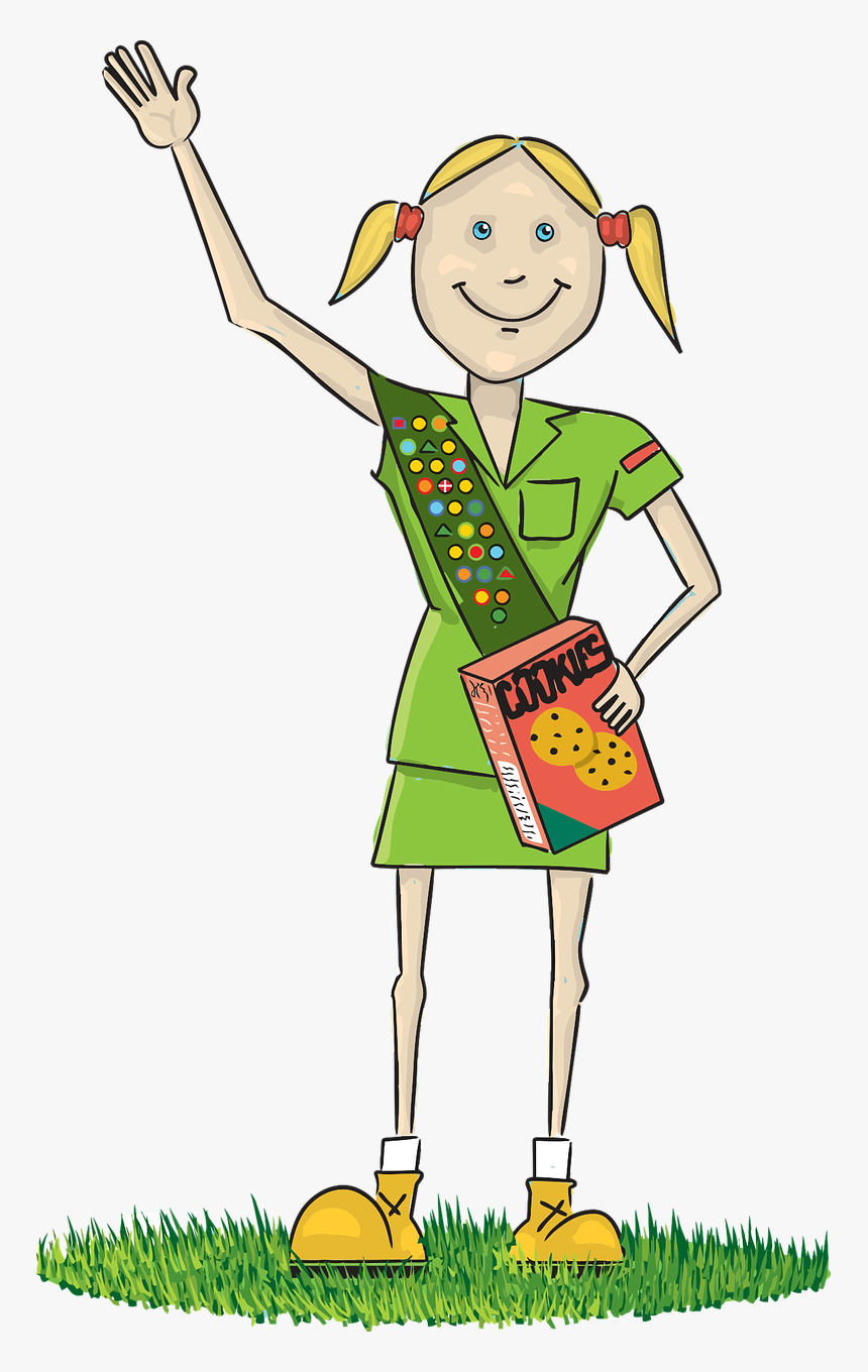 A Homeschool Girl Scout Troop - Girl Scout Clipart Png, Transparent Png, Free Download