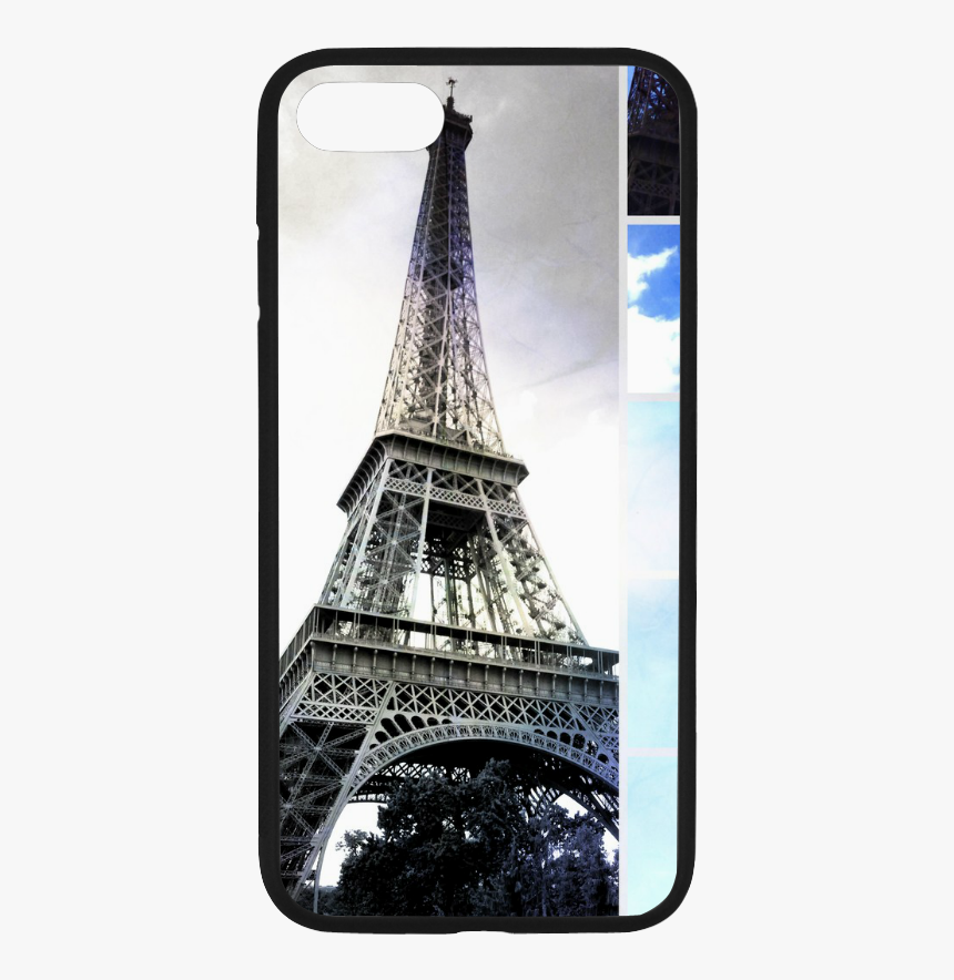 Eiffel Tower Paris Rubber Case For Iphone 7 - Tower, HD Png Download, Free Download