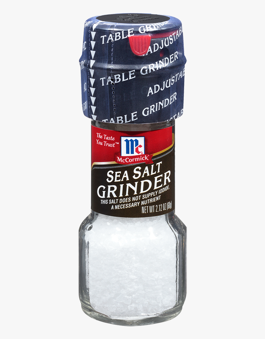 Mccormick Sea Salt Grinder - Mccormick Sea Salt, HD Png Download, Free Download