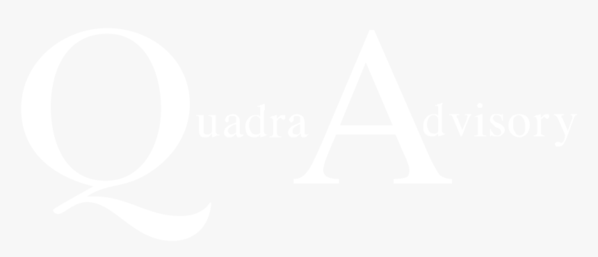 Quadra Advisory Logo Black And White - Johns Hopkins White Logo, HD Png Download, Free Download