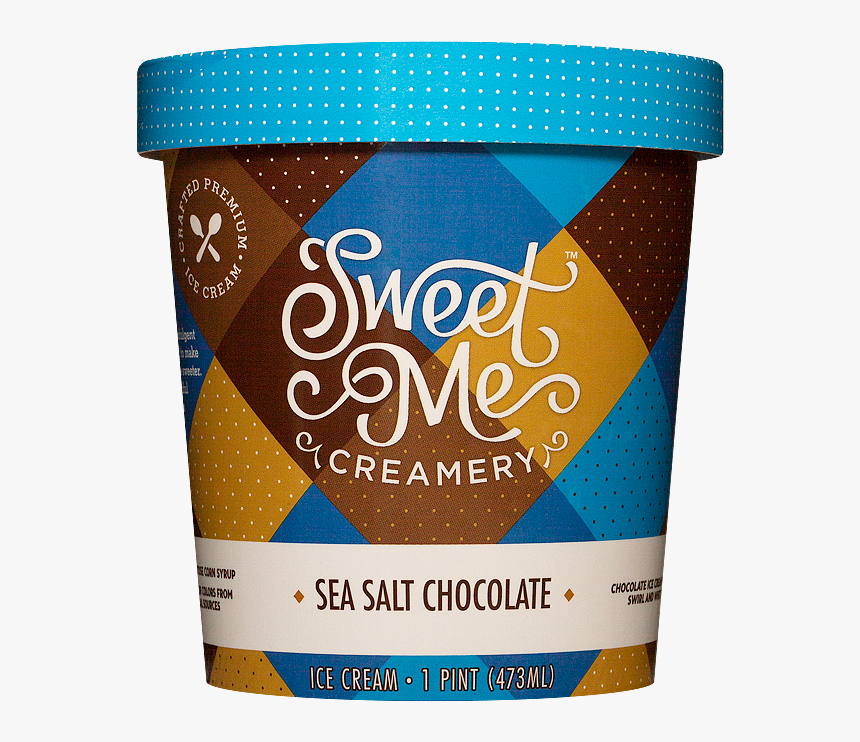 Sea Salt Chocolate - Ice Cream, HD Png Download, Free Download