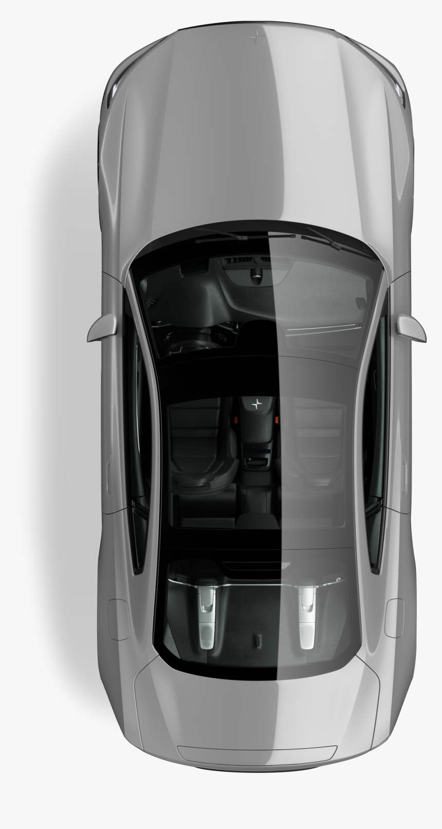 Polestar 1 Top View, HD Png Download, Free Download