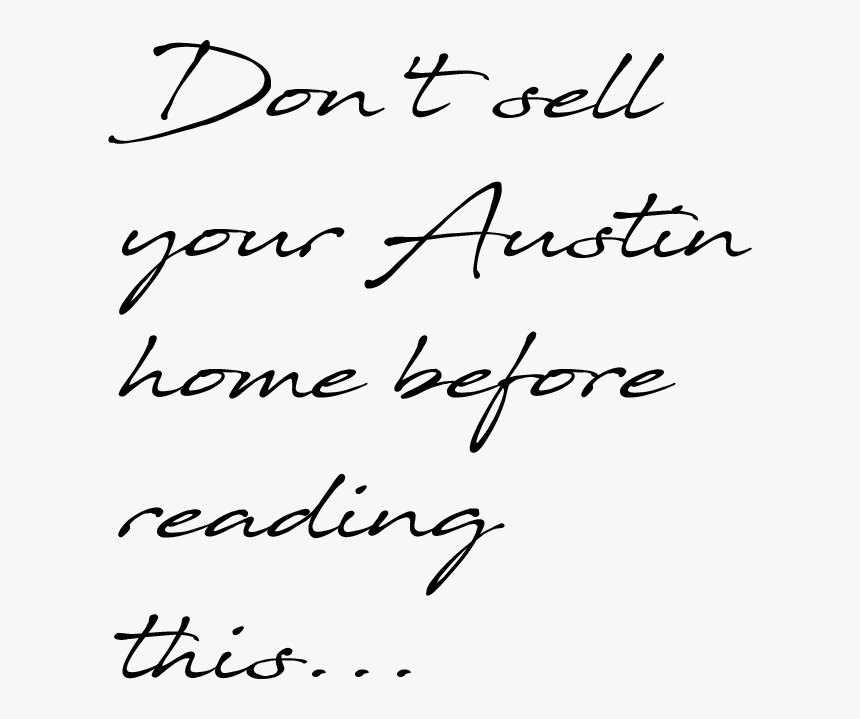 Austin Real Estate Agent - Handwriting, HD Png Download, Free Download