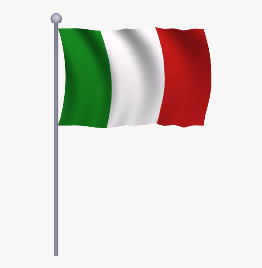 Italia Flag Png - Transparent Italian Flag Clip Art, Png Download - kindpng