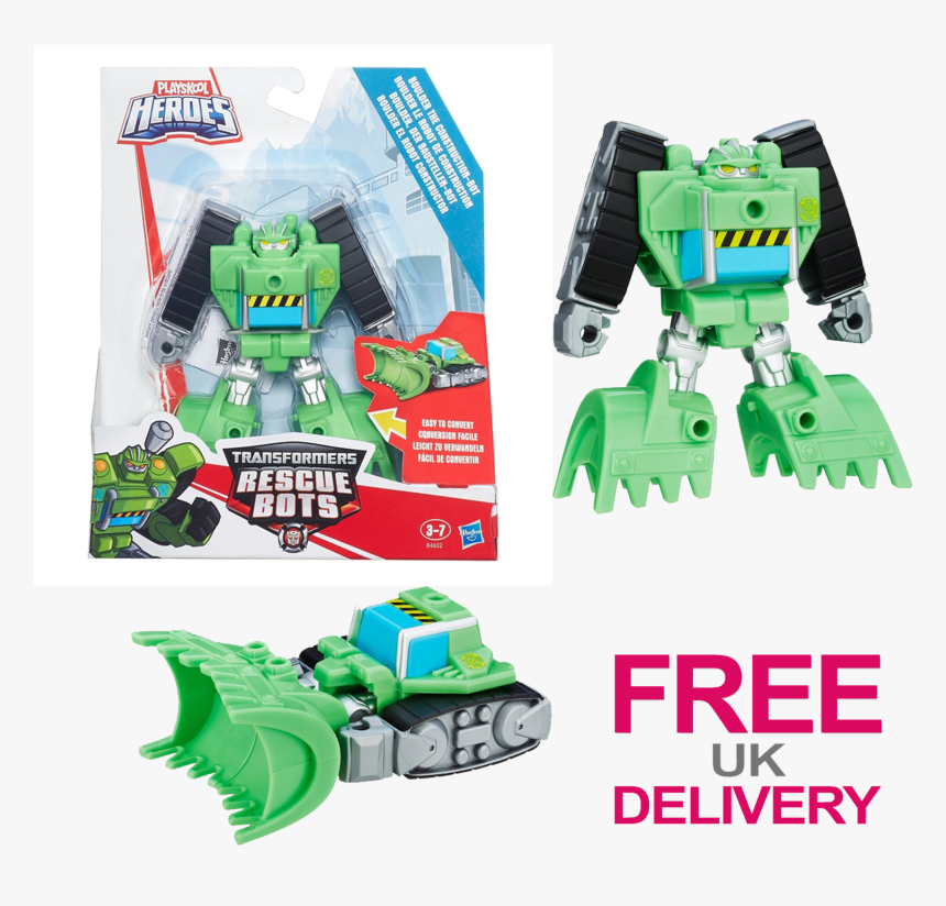Transformers Rescue Bots Boulder Robot Construction - Reski Bot Oyuncakları, HD Png Download, Free Download