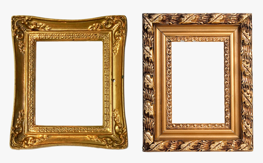 Download Hd Royal Frame - Gold Art Frame Png, Transparent Png, Free Download