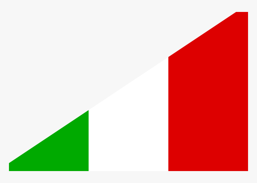 Diagonal Flag Italy Br Flag- - Flag, HD Png Download, Free Download