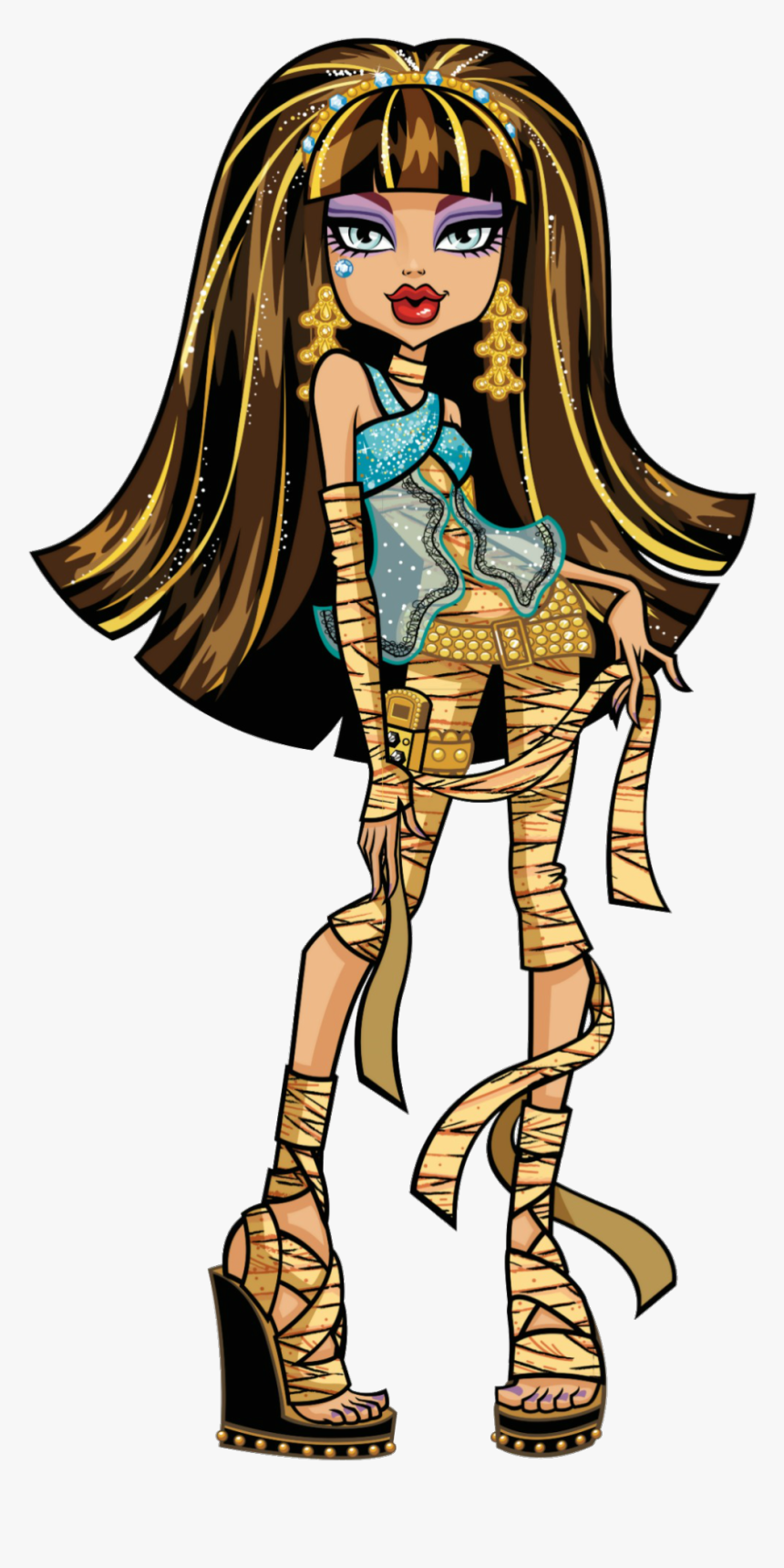 Monster High Cleo Png, Transparent Png, Free Download