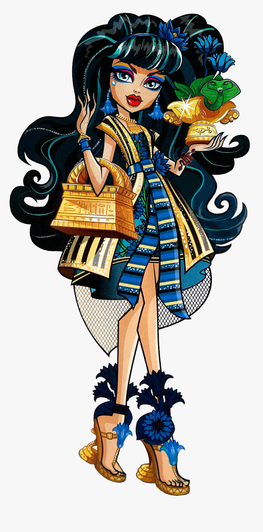 Monster High Cleo De Nile Gloom And Bloom, HD Png Download, Free Download