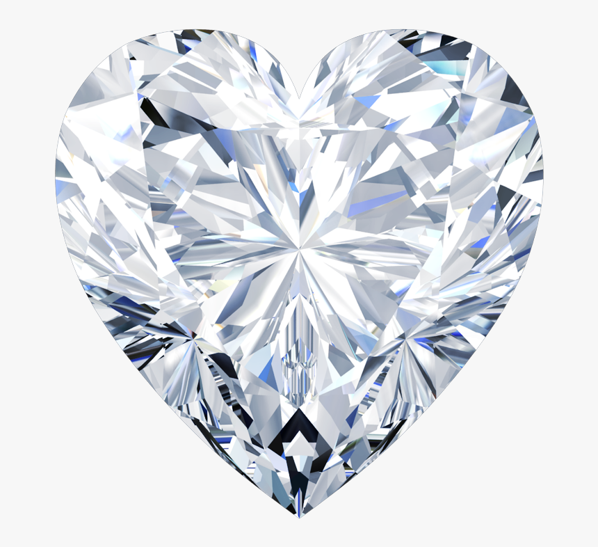 Diamond Heart No Background, HD Png Download, Free Download