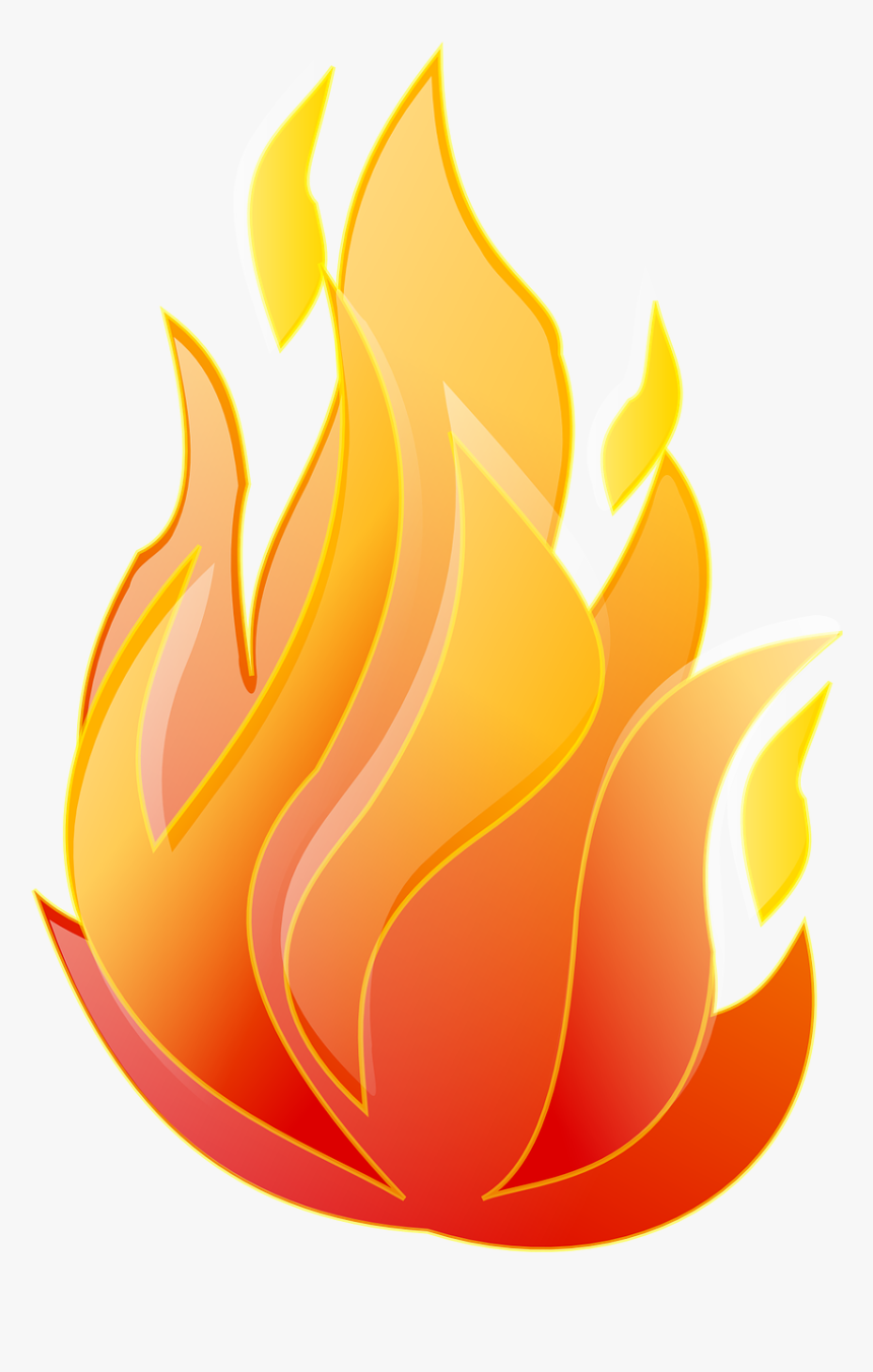 Animated Transparent Background Fire Png, Png Download - kindpng