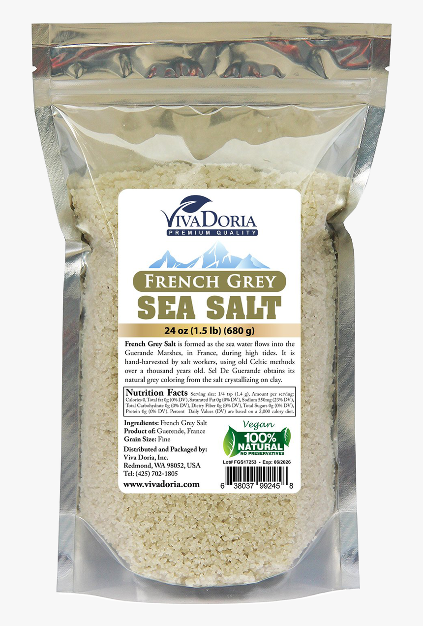 French Grey Sea Salt - Coriander, HD Png Download, Free Download