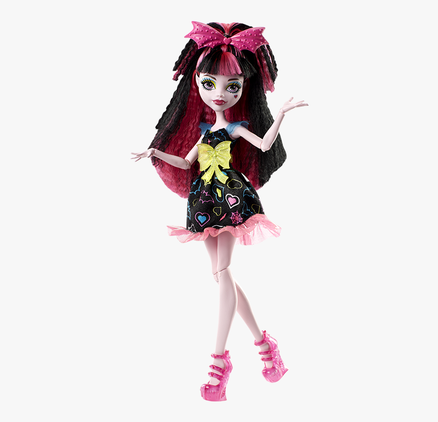 Monster high store transparent doll